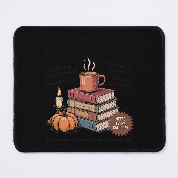 Item preview, Cozy Readers Book Club Autumn Fall Book Lover Thanksgiving designed and sold by ToggleBet.