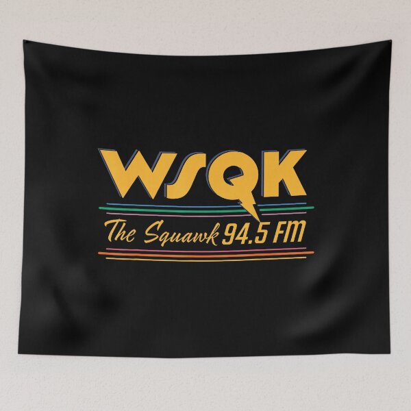 Item preview, Stranger Things Season 5 Wsqk The Squawk 94.5 Fm designed and sold by AsiaStokes.