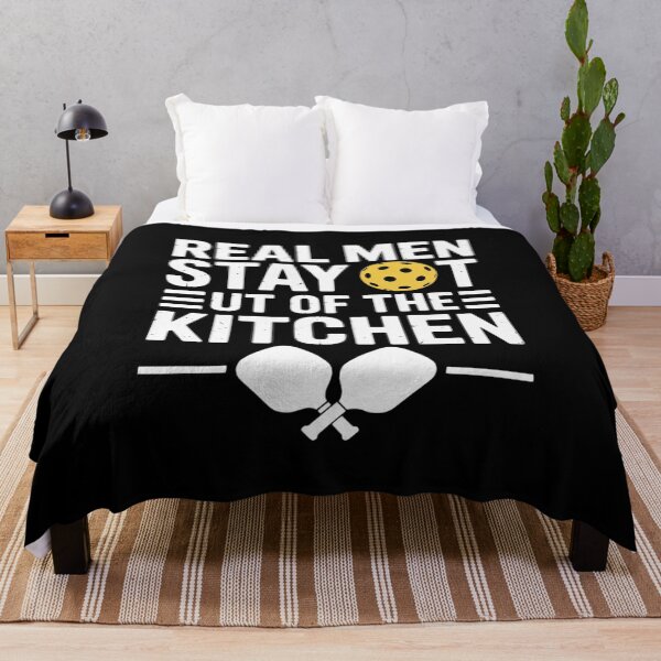 Item preview, Real Men Stay Out Of The Kitchen Men Pickleball Lover  designed and sold by PowAcademy.