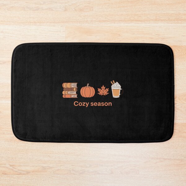 Item preview, Cozy Season Fall Autumn Pumpkin Coffee Leaf Books designed and sold by ToggleBet.