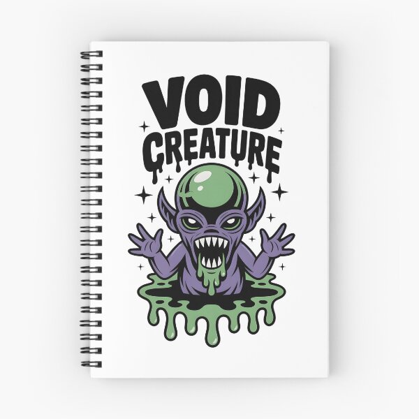 Item preview, Void Creature Dripping Slime Monster Alien Vector Logo designed and sold by StoreXlk.
