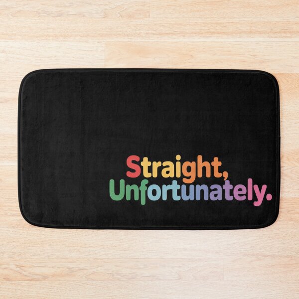 Item preview, Straight Unfortunately Rainbow Pride Ally LGBTQ Gay designed and sold by Hofersofer.