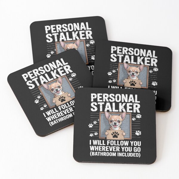 Item preview, Personal Stalker Chihuahua Dog Arrested Jail Photo Funny designed and sold by KristyCharleen.