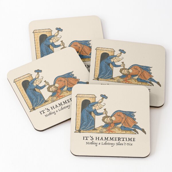 Item preview, It's Hammertime: Medieval dark humor designed and sold by ebrawne.