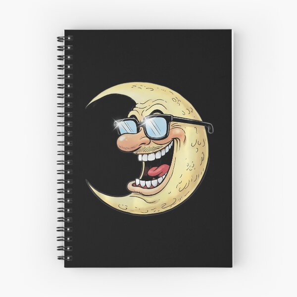 Item preview, Laughing Moon, Moon Humor, Moon t-shirt, Moon design, Moon lover, Moon gift, Moon enthusiast, Moon laughing, Moon funny, Moon cartoon, Moon smiling designed and sold by ChelseaEula.