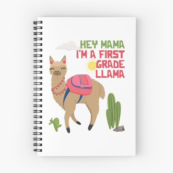 Item preview, Hey Mama I'm A First Grade Lama Back To School Funny Gift designed and sold by kolbasound.