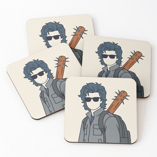 Item preview, Steve Harrington Inspired Poster – 80s Retro Fan Art Wall Decor designed and sold by AbstractAuraArt.
