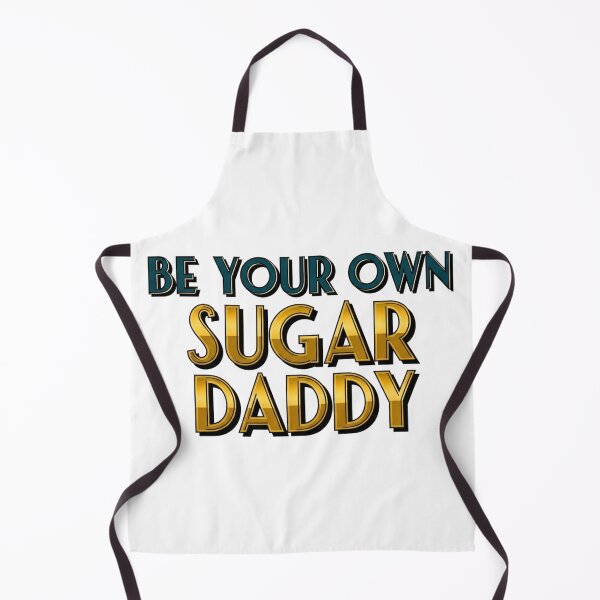 Item preview, Be Your Own Sugar Daddy - Glam Gold Teal Motivation Quote designed and sold by LoveDesignMania.