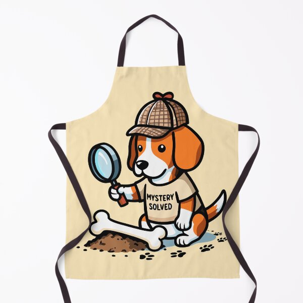 Item preview, Funny detective dog designed and sold by Lydyb-creations.