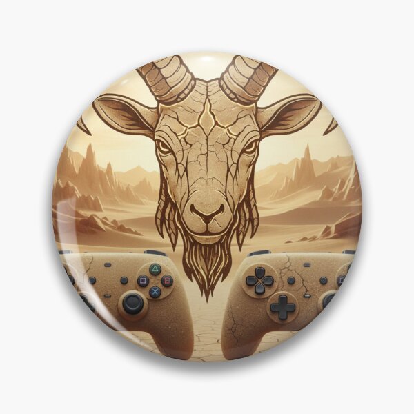 Item preview, Desert Goat Gamer Symbol designed and sold by LoganDzign.