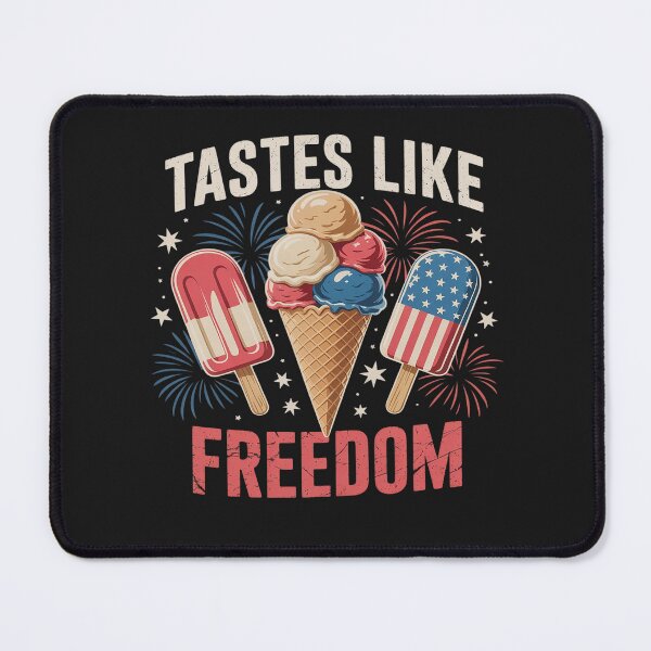 Item preview, Tastes Like Freedom Ice Cream 4th Of July USA Flag Patriotic designed and sold by Hofersofer.