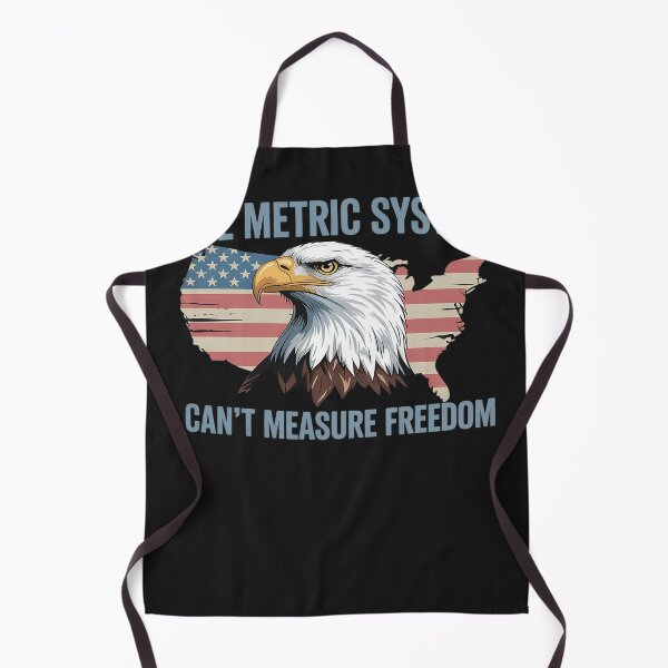 Item preview, The Metric System Can't Measure Freedom 4th of July USA Flag 2 designed and sold by Eskomeranola.