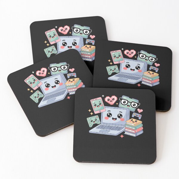 Item preview, Geek Cute Gamer Laptop Anime Tech Nerd Computer designed and sold by clothesy7.