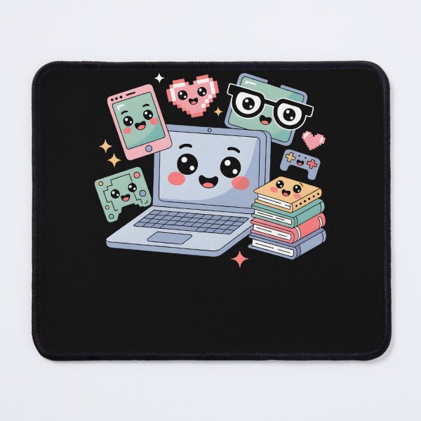 Item preview, Geek Cute Gamer Laptop Anime Tech Nerd Computer designed and sold by clothesy7.
