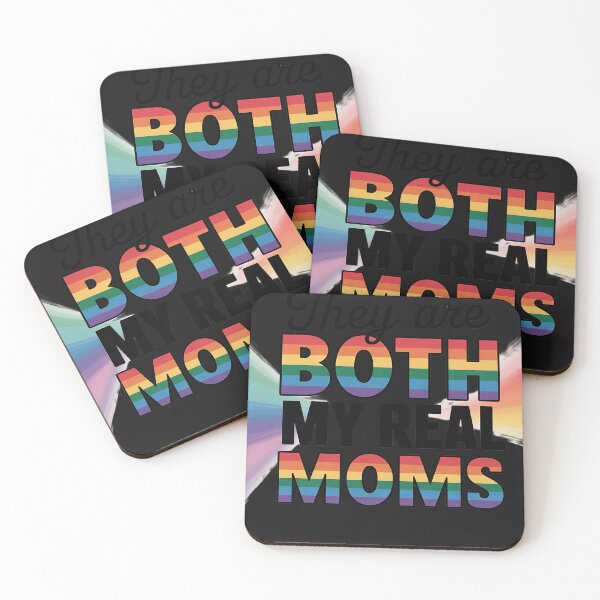 Item preview, They Are Both My Real Moms LGBTQ Pride Month Toddler Kids designed and sold by Eskomeranola.