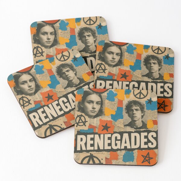 Item preview, Renegades: Live Free or Nothing | Gen Z Rebellion Typography designed and sold by Day Dreamer.