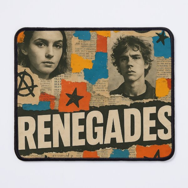 Item preview, Renegades: Live Free or Nothing | Gen Z Rebellion Typography designed and sold by Day Dreamer.