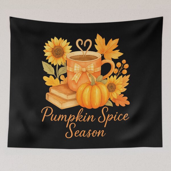 Item preview, Pumpkin Spice Autumn Season Fall Coffee Design designed and sold by EstherDiane.