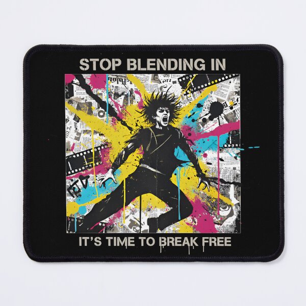 Item preview, Stop Blending In Break Free Graffiti Street Art Design - Hip Hop Dancer Boombox Tee designed and sold by SylwiaPrint.