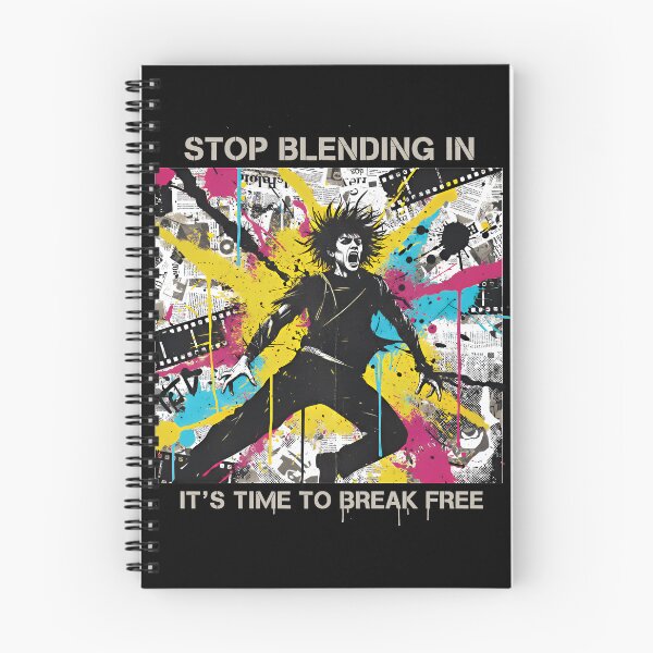 Item preview, Stop Blending In Break Free Graffiti Street Art Design - Hip Hop Dancer Boombox Tee designed and sold by SylwiaPrint.