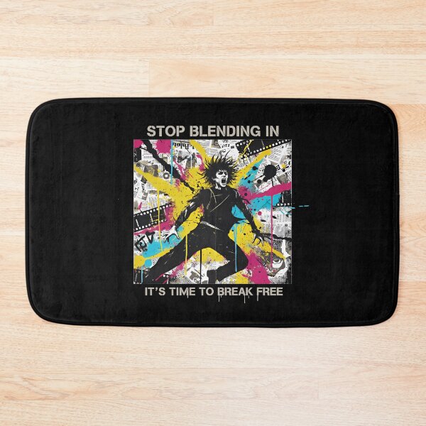 Item preview, Stop Blending In Break Free Graffiti Street Art Design - Hip Hop Dancer Boombox Tee designed and sold by SylwiaPrint.