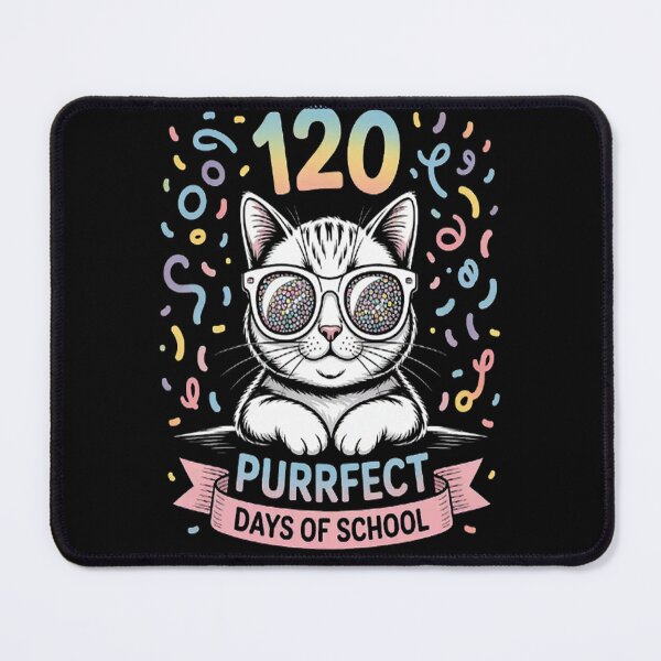 Item preview, 120 Purrfect Days of School Cat designed and sold by LacostCarl.
