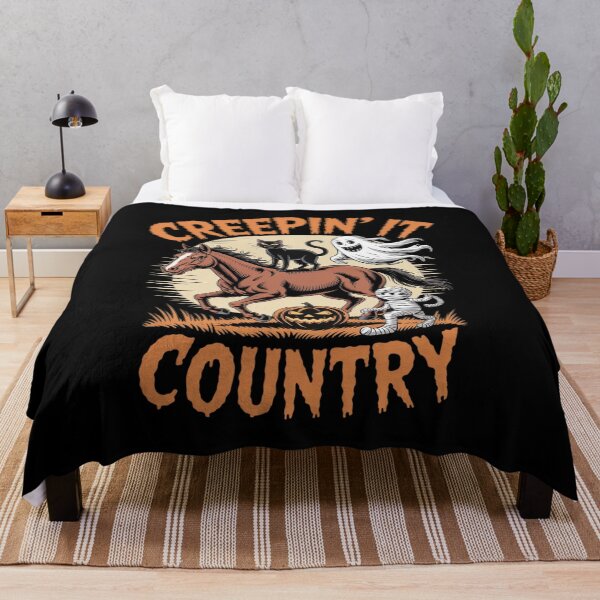 Item preview, Creepin' It Country Farm Animals Funny Western Halloween designed and sold by BubblePancake.