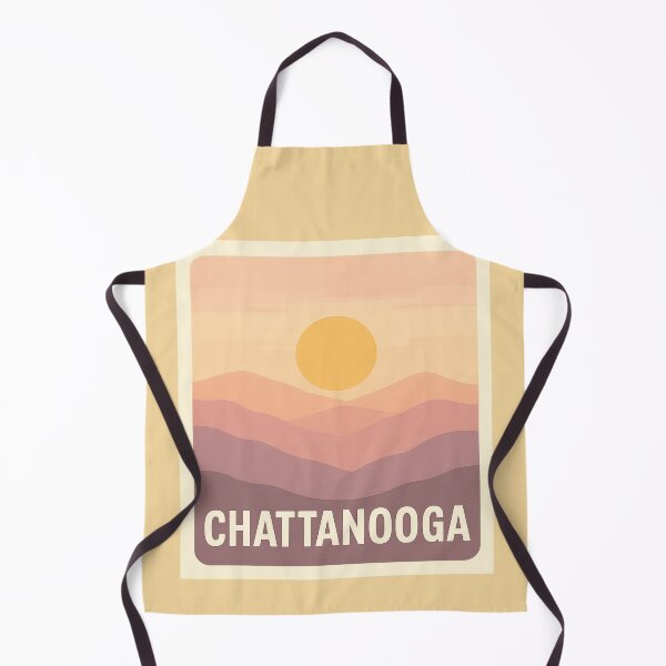 Item preview, Chattanooga Mountain Ridge – Minimal Pastel Scenic Landscape Vector designed and sold by Globalcitytees.