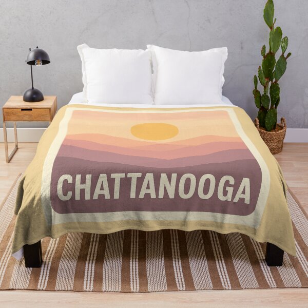 Item preview, Chattanooga Mountain Ridge – Minimal Pastel Scenic Landscape Vector designed and sold by Globalcitytees.