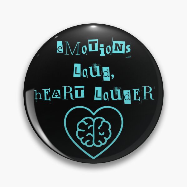 Item preview, Emotions loud, heart louder designed and sold by Torque and Mind.