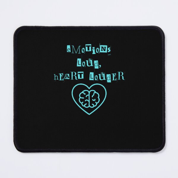 Item preview, Emotions loud, heart louder designed and sold by Torque and Mind.