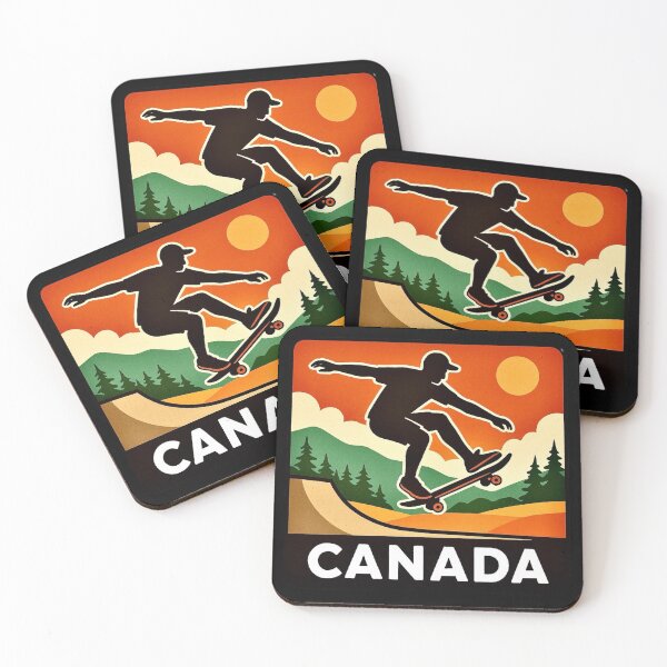 Item preview, Canada - Skateboarding Culture designed and sold by Myra365Art.