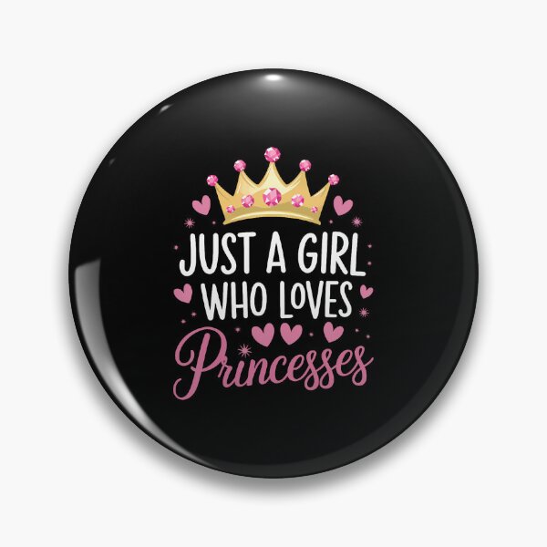 Item preview, Just A Girl Who Loves Princess Cute Princess Lover Kid Girl designed and sold by ChelseaEula.