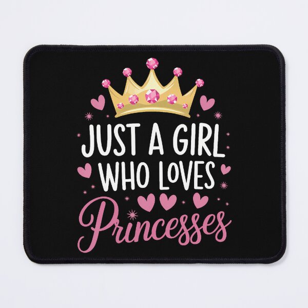 Item preview, Just A Girl Who Loves Princess Cute Princess Lover Kid Girl designed and sold by ChelseaEula.
