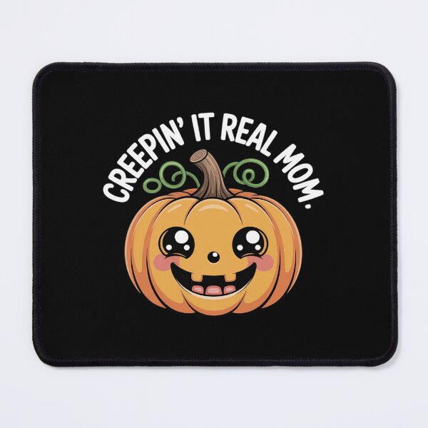 Item preview, Creepin' It Real Mom Cute Pumpkin with Smile Halloween designed and sold by BubblePancake.
