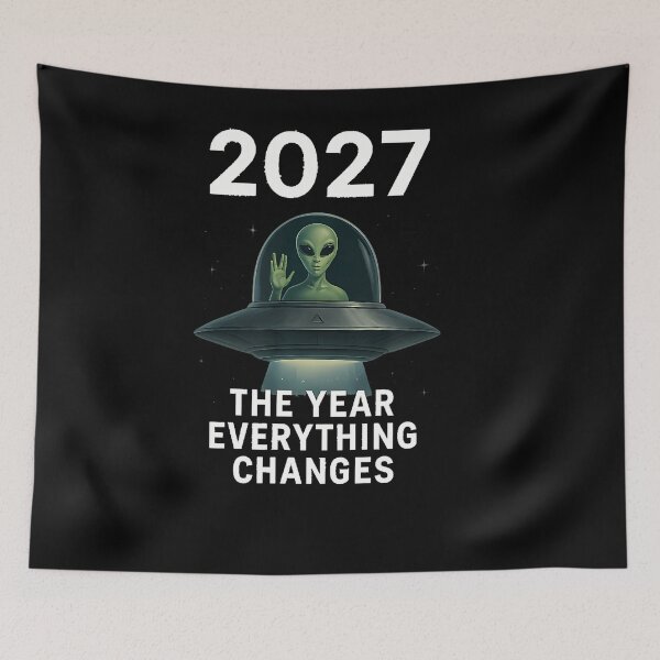 Item preview, 2027 The Year Everything Changes First Open Contact Sassani designed and sold by GeorgeneCharlo.