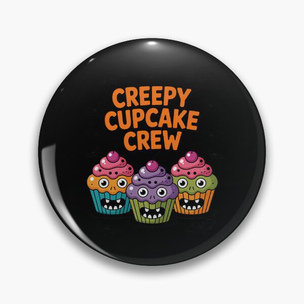 Item preview, Creepy Cupcake Crew Baking Cupcakes Zombies Halloween designed and sold by BubblePancake.