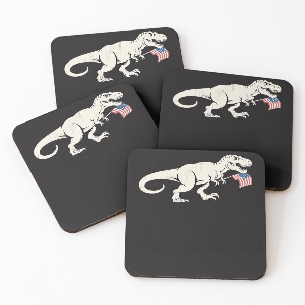 Item preview, Tyrannosaurus Rex Funny 4th of July Dinosaur Men Women designed and sold by Eskomeranola.