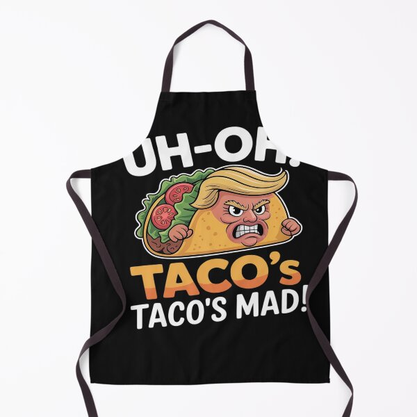 Item preview, Uh-oh Taco's Mad! - Orange Faced Trump Taco designed and sold by Eskomeranola.