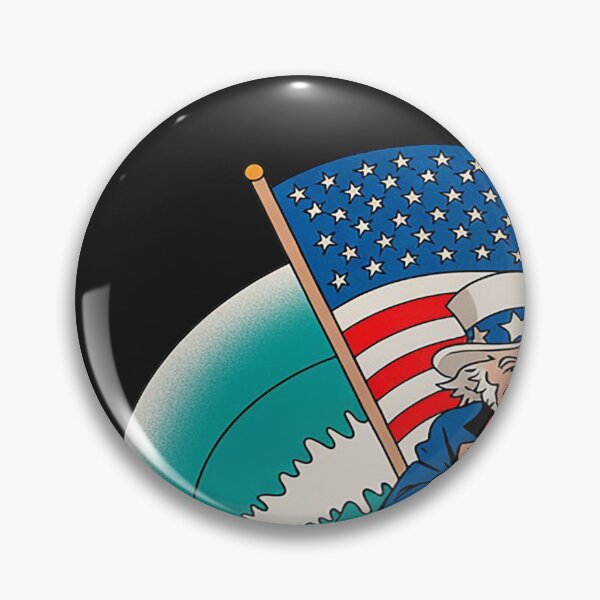 Item preview, Uncle Sam Surfing 4th Of July USA Flag designed and sold by Eskomeranola.