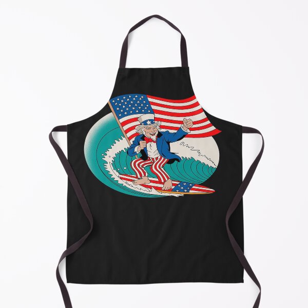 Item preview, Uncle Sam Surfing 4th Of July USA Flag designed and sold by Eskomeranola.