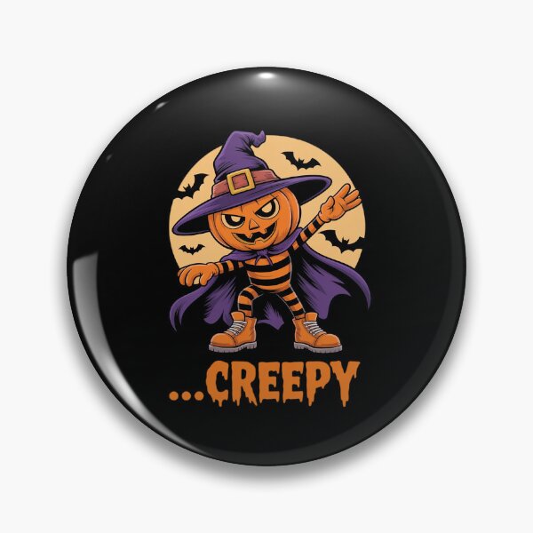 Item preview, Creepy Pumpkin Dab – Halloween designed and sold by BubblePancake.