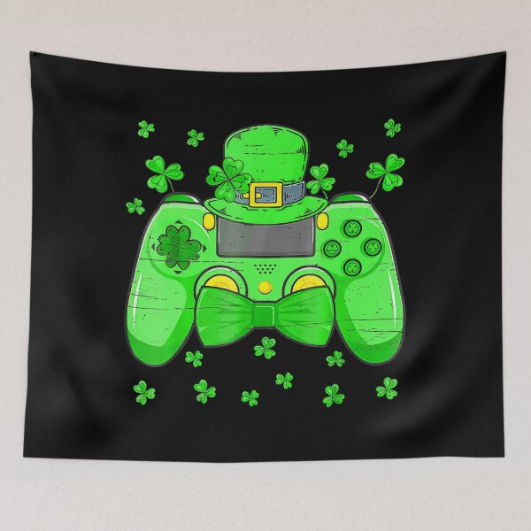Item preview,  Irish I Was Gaming Funny St Patricks Day Gamer Boys Men Cute  designed and sold by catsdothingz.