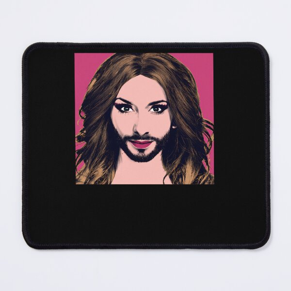 Item preview, Conchita-Wurst---Pop-Art---Pink-Version-2 designed and sold by EmelysSchmidt.