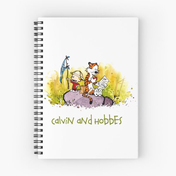 Item preview, Calvin and Hobbes Lost In The Woods Funny Map designed and sold by pellamfeferr.