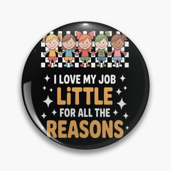 Item preview, Shining Bright I Love My Job Little For All The Reasons designed and sold by SignaturalGen.