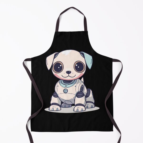 Item preview, Cute Robot Dog — Futuristic Friendly Robo Pup designed and sold by Malfinio.