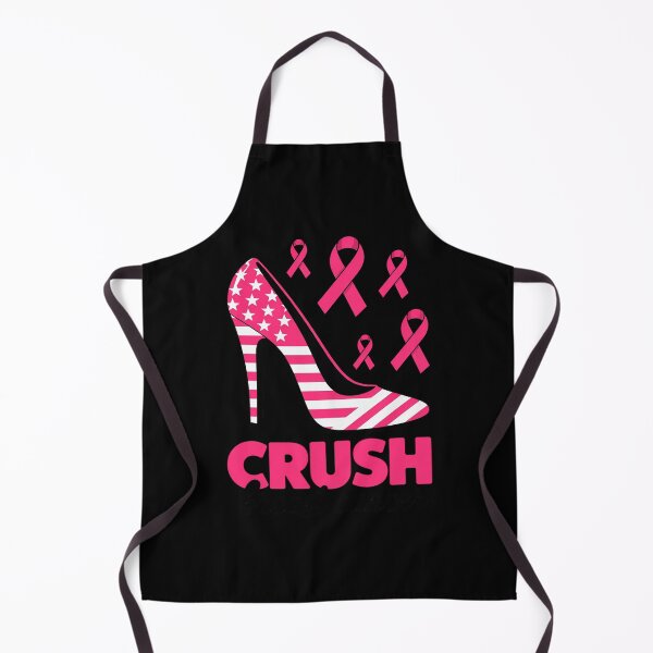 Item preview, Crush Breast Cancer Awareness Bling Pink Ribbon High Heel 1 designed and sold by NetoGalaxy.