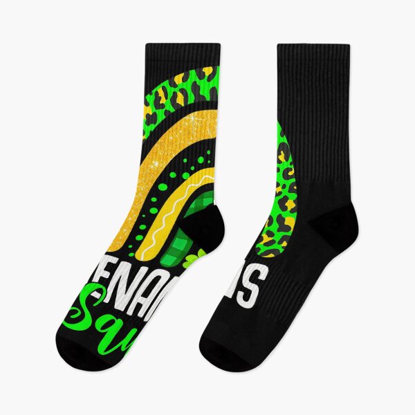 Item preview,  Shenanigans Squad St Patricks Day Leopard Rainbow Shamrock designed and sold by catsdothingz.