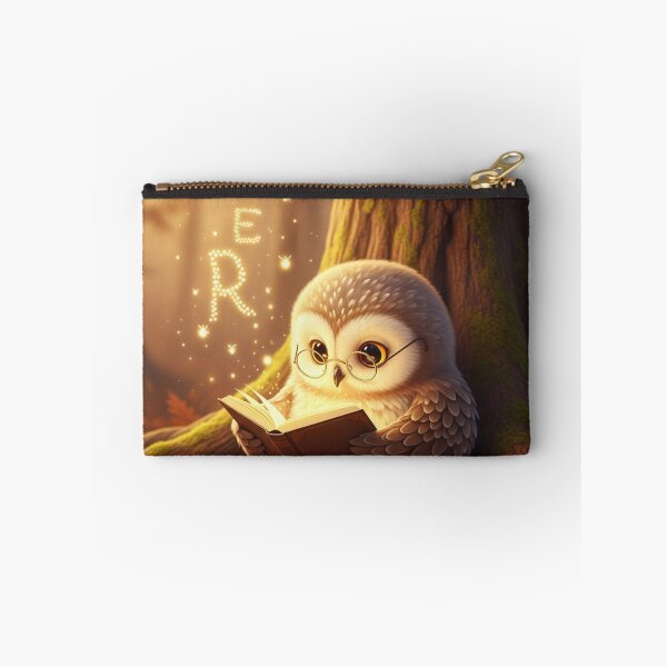 Item preview, Owl Reading Under the Oak Tree designed and sold by HappySproutArt.